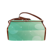 Load image into Gallery viewer, Abstract Waterproof Canvas Bag-Brown (All Over Print) (Model 1641)