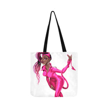 Load image into Gallery viewer, Pink Girl Reusable Shopping Bag Model 1660 (Two sides)