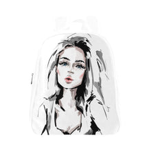 Load image into Gallery viewer, Pout School Backpack (Model 1601)(Small)