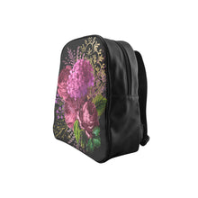 Load image into Gallery viewer, floral School Backpack (Model 1601)(Small)