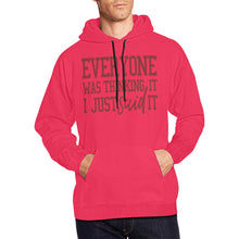 Load image into Gallery viewer, Everyone was thinking it All Over Print Hoodie for Unisex (USA Size) (Model H13)