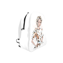 Load image into Gallery viewer, look17 edit School Backpack (Model 1601)(Small)