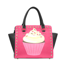 Load image into Gallery viewer, Cupcake Rivet Shoulder Handbag (Model 1645)