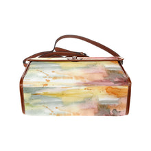 Load image into Gallery viewer, Watercolor Waterproof Canvas Bag-Brown (All Over Print) (Model 1641)