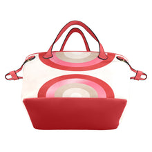 Load image into Gallery viewer, Red Rainbow Clover Canvas Tote Bag (Model 1661)