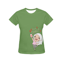 Load image into Gallery viewer, Cha Ching All Over Print T-Shirt for Women (USA Size) (Model T40)