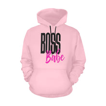 Load image into Gallery viewer, BossBabe All Over Print Hoodie for Unisex (USA Size) (Model H13)