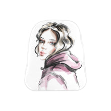 Load image into Gallery viewer, Hoodie Girl School Backpack (Model 1601)(Small)