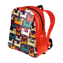 Load image into Gallery viewer, cat Multi-Pockets Backpack (Model 1636)