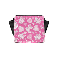 Load image into Gallery viewer, Pink Cat Bag Satchel Bag (Model 1635)