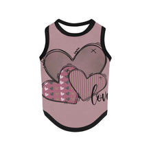 Load image into Gallery viewer, LOVEPurpHeart All Over Print Pet Tank Top