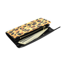 Load image into Gallery viewer, Leopard Skin Women's Flap Wallet (Model 1707)