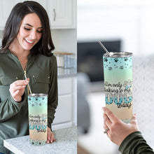 Load image into Gallery viewer, TalkingTo Dog 20oz Tall Skinny Tumbler with Lid and Straw