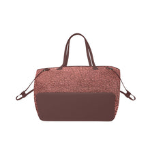 Load image into Gallery viewer, Texture Clover Canvas Tote Bag (Model 1661)