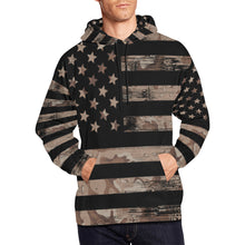 Load image into Gallery viewer, USA All Over Print Hoodie for Unisex  (USA Size) (Model H13)