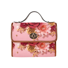 Load image into Gallery viewer, Sweet Waterproof Canvas Bag-Brown (All Over Print) (Model 1641)