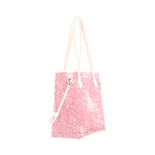 Load image into Gallery viewer, Pink Clover Canvas Tote Bag (Model 1661)