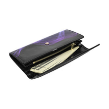 Load image into Gallery viewer, Smoke Women's Flap Wallet (Model 1707)