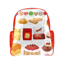 Load image into Gallery viewer, Junk Food Multi-Pockets Backpack (Model 1636)