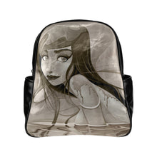 Load image into Gallery viewer, Mermaid Multi-Pockets Backpack (Model 1636)