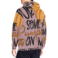 Load image into Gallery viewer, PourSomePumpkinOnMe All Over Print Hoodie for unisex (USA Size) (Model H13)
