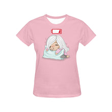 Load image into Gallery viewer, Tired All Over Print T-Shirt for Women (USA Size) (Model T40)