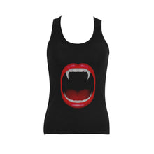 Load image into Gallery viewer, VampireMouth Women's Shoulder-Free Tank Top (Model T35)