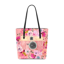 Load image into Gallery viewer, Floral Camera Euramerican Tote Bag/Small (Model 1655)