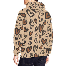 Load image into Gallery viewer, Leopard All Over Print Hoodie for unisex (USA Size) (Model H13)