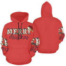 Load image into Gallery viewer, Merry Christmas 2 All Over Print Hoodie for Unisex (USA Size) (Model H13)