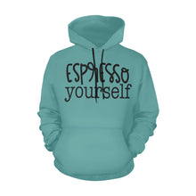 Load image into Gallery viewer, EspressoYourself2 All Over Print Hoodie for  Unisex (USA Size) (Model H13)