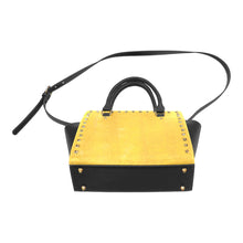Load image into Gallery viewer, Yellow Beauty Rivet Shoulder Handbag (Model 1645)