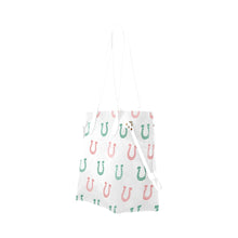 Load image into Gallery viewer, Horseshoe Clover Canvas Tote Bag (Model 1661)