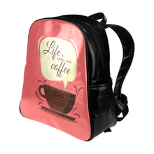 Load image into Gallery viewer, Life is Better With Coffee Backpack Multi-Pockets Backpack (Model 1636)