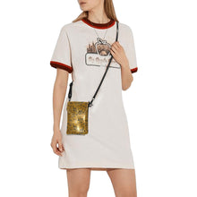 Load image into Gallery viewer, Crystal Small Cell Phone Purse (Model 1711)
