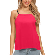 Load image into Gallery viewer, PL Red Loose Fit Halter Neck Top (Model T68)