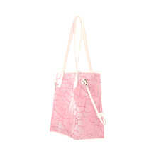 Load image into Gallery viewer, Pink Clover Canvas Tote Bag (Model 1661)