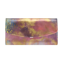 Load image into Gallery viewer, Watercolor Splash Art 2 Women's Flap Wallet (Model 1707)