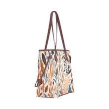Load image into Gallery viewer, Leaves Clover Canvas Tote Bag (Model 1661)