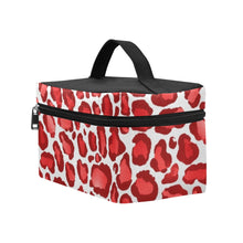 Load image into Gallery viewer, Red Red Red Cosmetic Bag/Large (Model 1658)