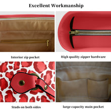 Load image into Gallery viewer, Red Red Red Clover Canvas Tote Bag (Model 1661)