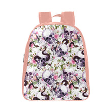 Load image into Gallery viewer, Pinkish Goth School Backpack (Model 1601)(Small)