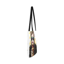 Load image into Gallery viewer, Crossing Lines Reusable Shopping Bag Model 1660 (Two sides)
