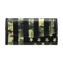 Load image into Gallery viewer, USA Women's Flap Wallet (Model 1707)