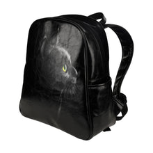 Load image into Gallery viewer, Black Cat Multi-Pockets Backpack (Model 1636)