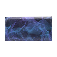 Load image into Gallery viewer, Smoke Women's Flap Wallet (Model 1707)
