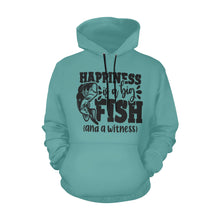 Load image into Gallery viewer, Big Fish All Over Print Hoodie for Unisex (USA Size) (Model H13)