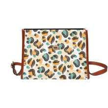 Load image into Gallery viewer, So Wild Waterproof Canvas Bag-Brown (All Over Print) (Model 1641)