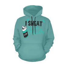 Load image into Gallery viewer, I Sweat Glitter All Over Print Hoodie for unisex (USA Size) (Model H13)