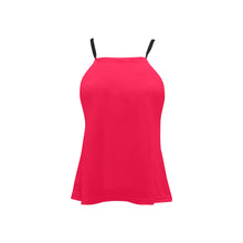 Load image into Gallery viewer, PL Red Loose Fit Halter Neck Top (Model T68)